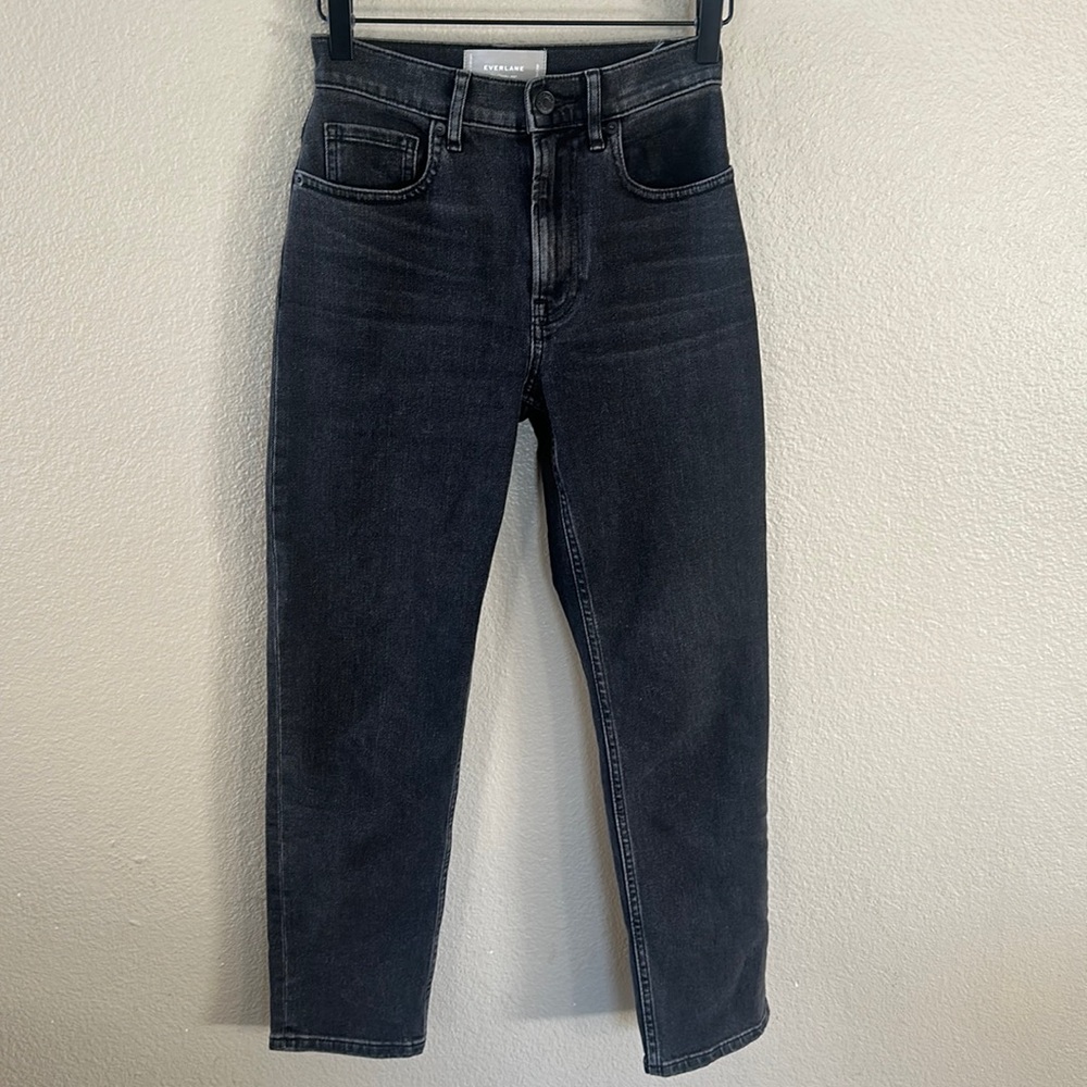 Everlane Women’s Black The Cheeky Jean Size 24 Crop